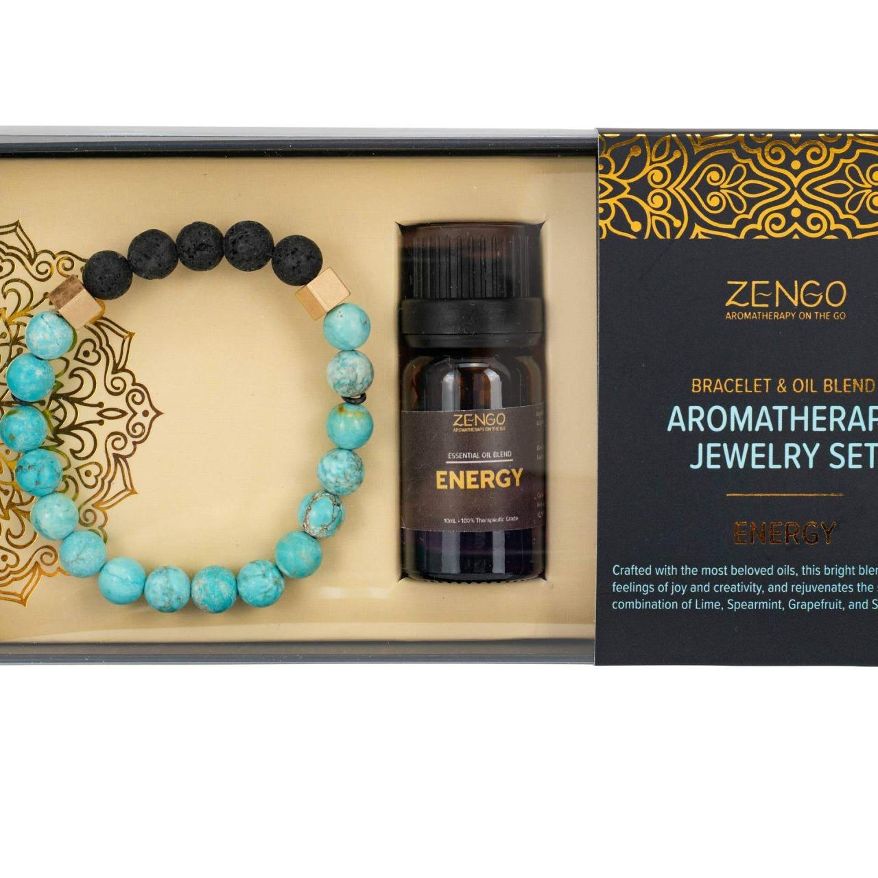 Zengo aromatherapy bracelet gemstones